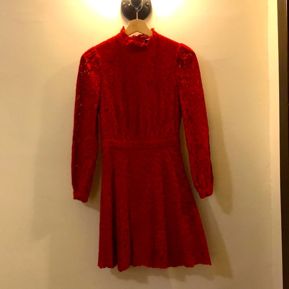 & Other Stories Dresses & Skirts - & other stories, size 2, red lace dress